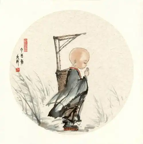  权迎升禅画小和尚水墨艺术展上海玉佛禅寺展即将开幕