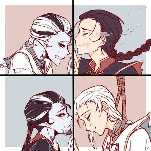  网易第五人格确认过眼神,是小黑和小白