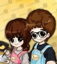  求这对卡通情侣的名字及图片