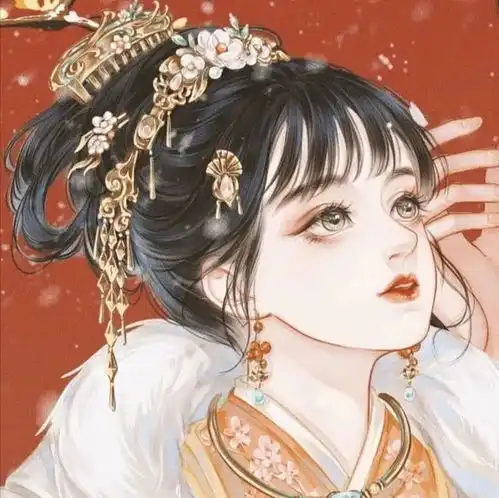  古风头像所谓伊人,在水一方