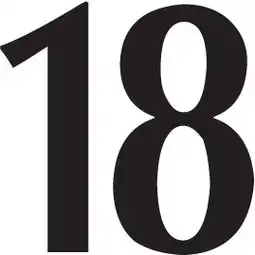  求个图做头像男,数字18,帅气简单一点就好,谢谢