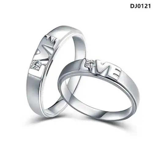  新款情侣对戒定制图参考