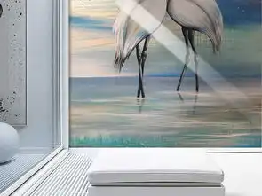  欧式手绘油画情侣鹭鸶背景墙壁画图片设计素材高清模板下载55.17mb油画立体油画电视背景墙大全