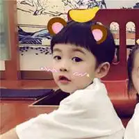 情侣头像可爱小孩一对2018微信头像图片大全