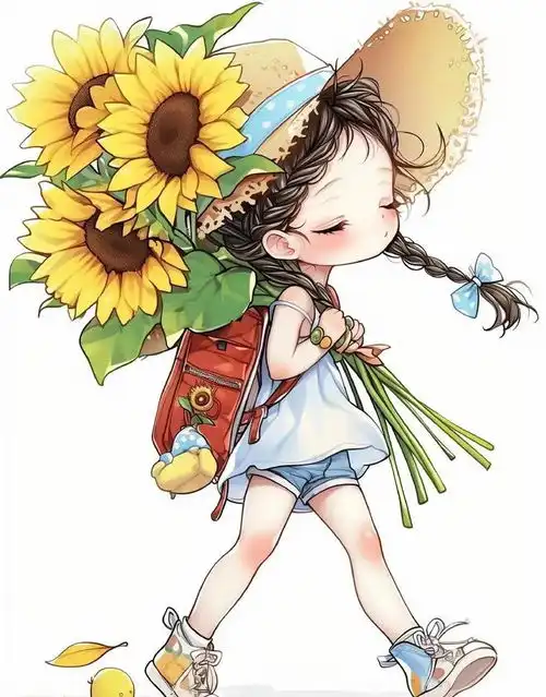  治愈系微信头像总有一米阳光,心就有了方向