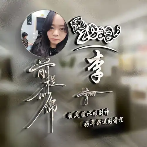  2022你的微信头像该换了,40张3d金属商务签名头像,有你的名字吗