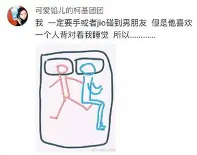  原来情侣睡觉都是这样的哈哈哈哈笑出了猪叫声