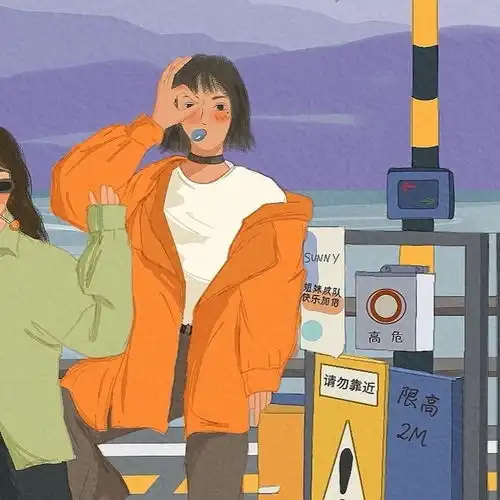 三人闺蜜头像与你分享过的青春,不比初恋少一分