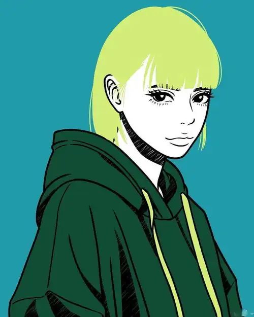  酷女孩的头像,统统抱走