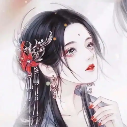  小众却很美的古风情侣头像