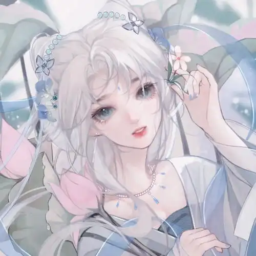 古风精美女生头像荒唐的不是岁月,是成长