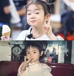  本以为戚薇和女儿是粘贴复制,看到她姥姥后,网友隔代遗传