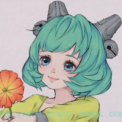  手绘王者荣耀头像20,喂,这个蓝我要了