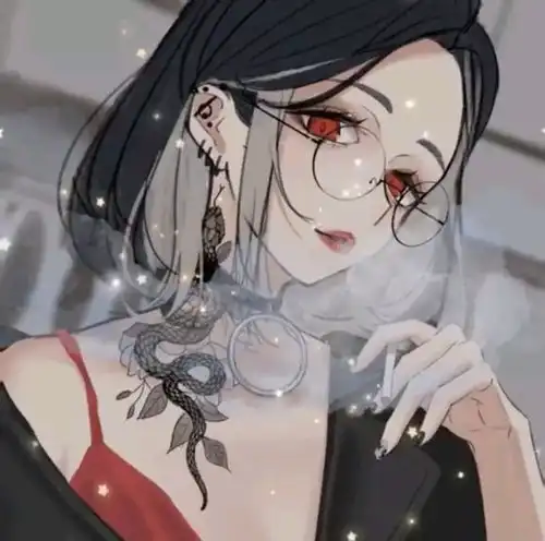  动漫女头御姐就应该用这样的头像