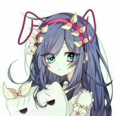  动漫女生头像清新淡雅你不过惊艳了我的半载浮生