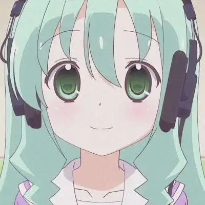  沫兮动漫可爱二次元绿色头像女卡通动漫头像我要个性网