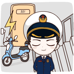  火焰蓝消防表情包来袭,指尖传递消防常识