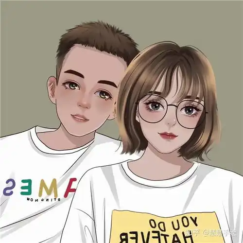  手绘头像女可爱小女孩手绘头像女可爱卡通简单超可爱女生头像