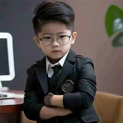  2023抖音超火霸气超拽萌娃职业头像图片