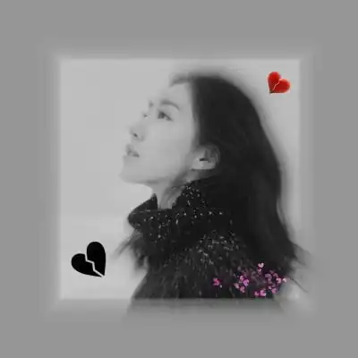  好看黑白情侣头像,最经典特好看的美化版本