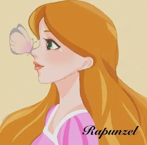  迪士尼公主的可爱画风,艾莎女王丑萌丑萌的,爱丽儿眼神充满宠溺