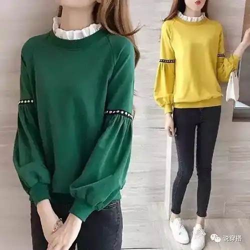 今年秋天流行的闺蜜卫衣,时髦减龄又洋气
