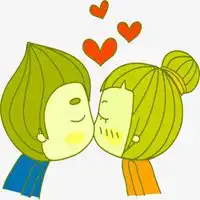  2019最火亲亲情侣头像微信头像图片大全