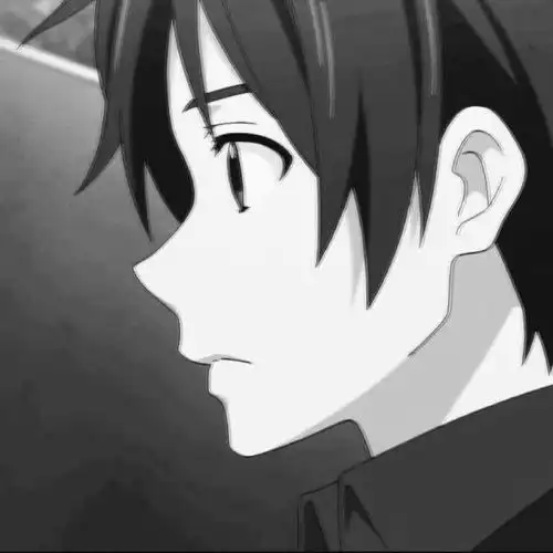  求男生看着女生的情头真人漫画都行