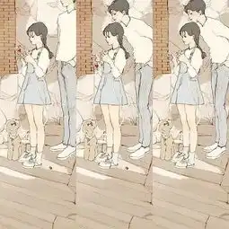  这个画面感超级甜,单身狗慎入