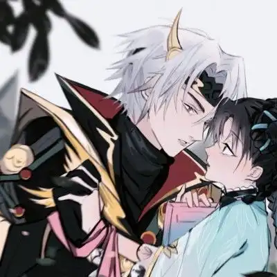  一组西施曜仔和可爱黑白情头