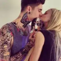  情侣超拽霸气纹身头像一人一张