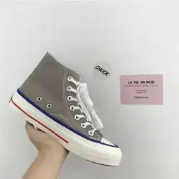  复古高帮情侣帆布鞋ins韩版百搭女学生平底鞋原宿风单鞋1970s板鞋