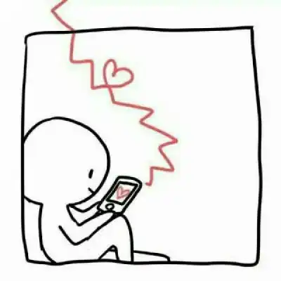  简约动漫cp头像一左一右比较独特的情侣头像