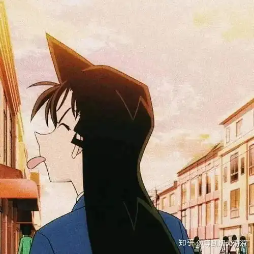  名侦探柯南新一小兰动漫情侣头像