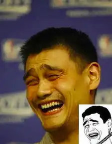  姚明表情包火爆全球,报纸电视上都有他