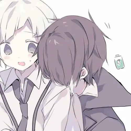  动漫情侣头像归途很远我会陪你走很久