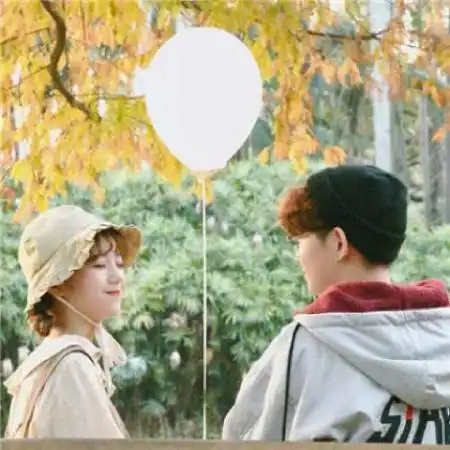  简约干净情侣头像往后余生重新认识你