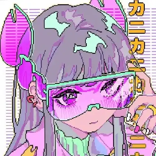  头像像素风头像女3