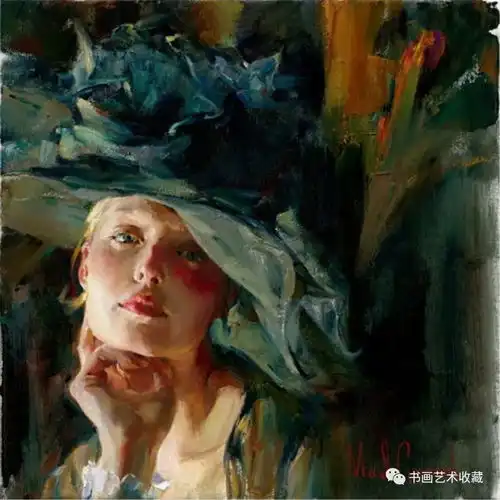 浪漫的爱情故事美艳的绘画作品