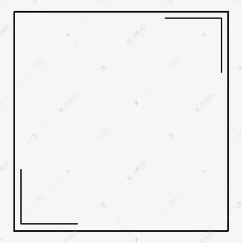  简约黑白线条边框素材图片免费下载千库网