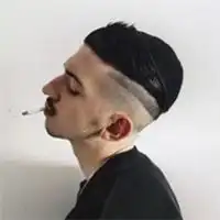  男士抽烟背影微信头像微信头像图片大全