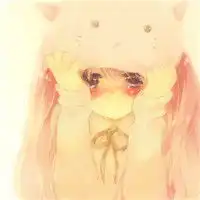  qq头像戴帽子卡通女生