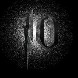  ps教程制作棱形岩石文字海报图片