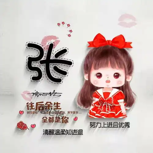  2022你的微信头像该换了,新款情侣卡通个性签名头像,你留言我制作