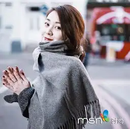  大幂幂奚梦瑶都在抢这条纯色围巾