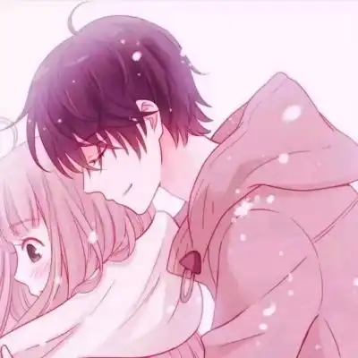  情侣头像动漫冷酷一对拿图点赞情侣头像我要个性网