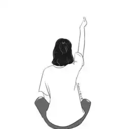  有没有这种比心的图情侣头像