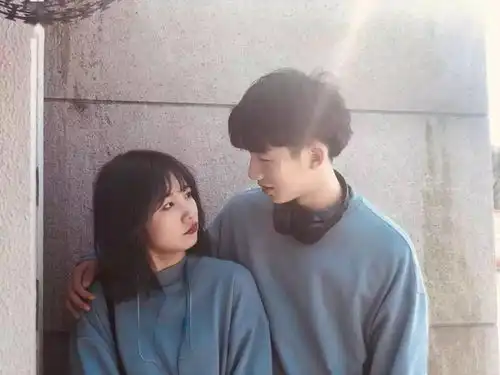  微信头像丨高冷情侣头像一男一女,情侣头像卡通呆萌一对