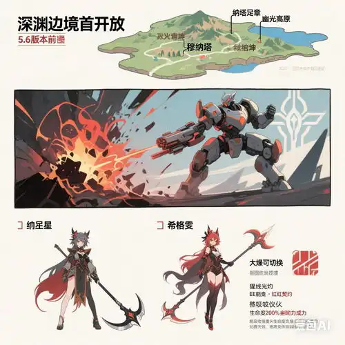  原神5.6版炸裂前瞻深渊新地图纳塔终章,玩家直呼肝不够用