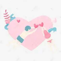  七夕情人节浪漫情侣卡通插画素材图片免费下载高清psd千库网图片编号10830291